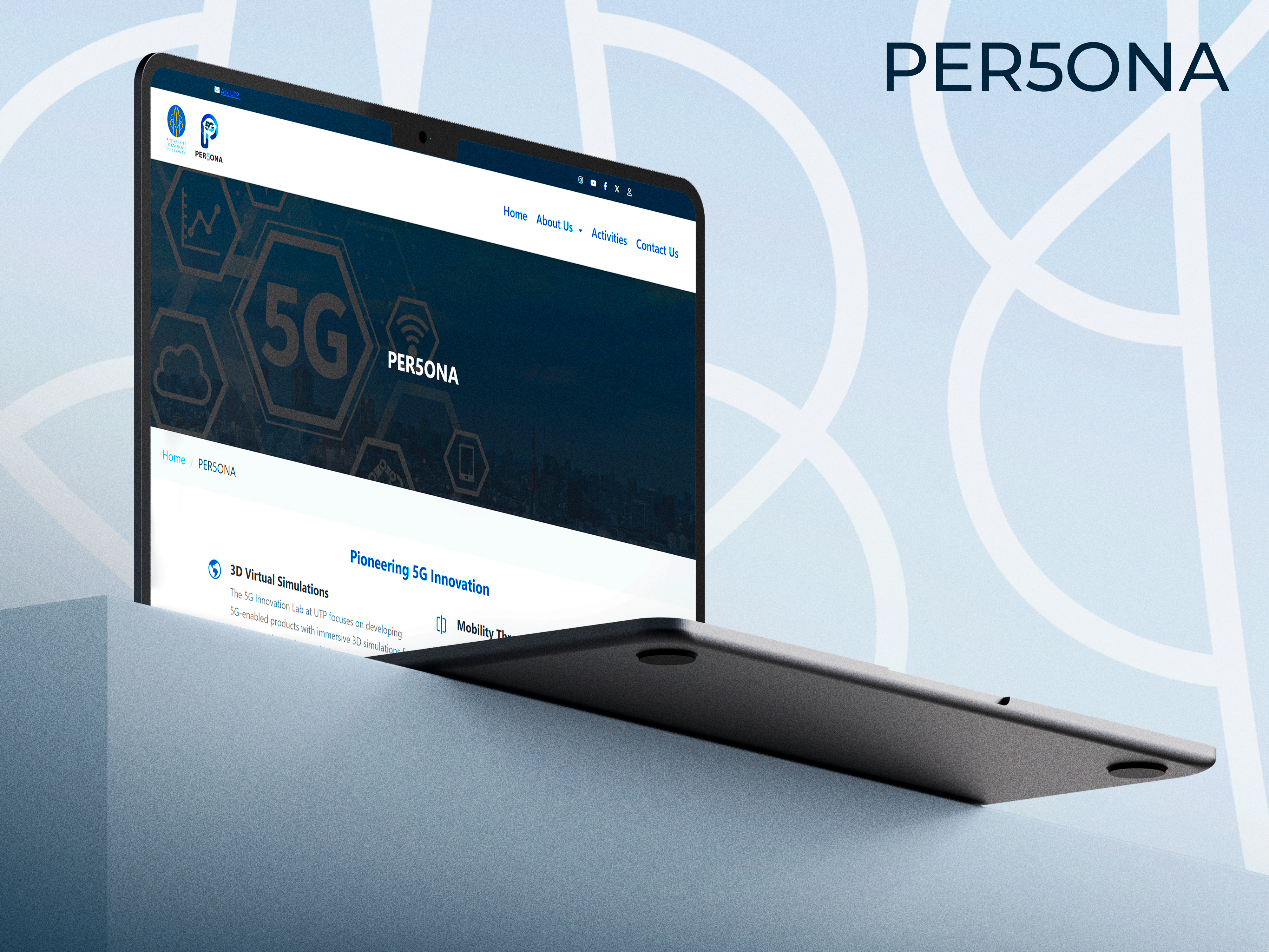 Showcase site - PER5ONA